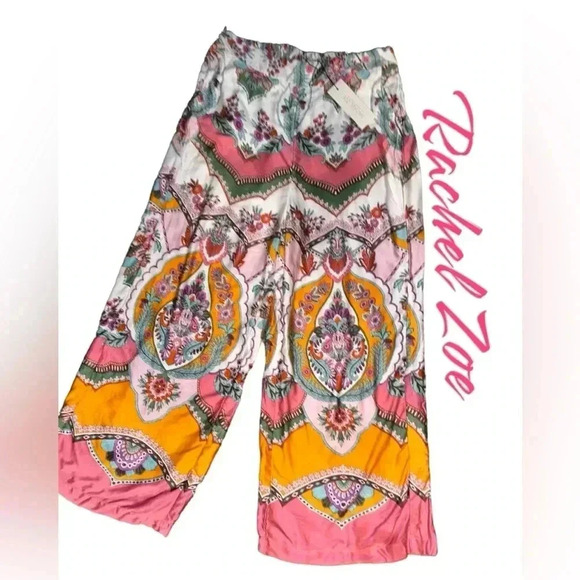 Rachel Zoe Wide Leg Floral Pants